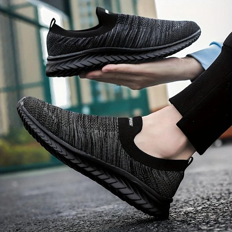 (image for) TENGOO Outdoors Mesh Material Breathable Anti-slip Lightweight Casual Sport shoes for Running Basketball Workout Gym